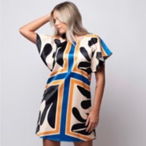 Um gee Multi-colored dress, size Medium.